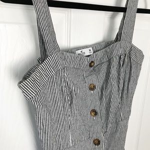 hollister striped dress